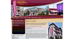 Desktop Screenshot of elitehotel.ro